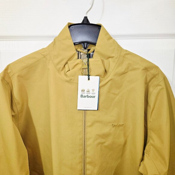 BARBOUR Korbel Waterproof Jacket in Amber Green - Picture 2 of 11